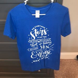 Dear Evan Hansen royal blue T-shirt